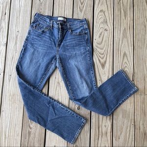 Levi’s 505 straight leg jeans 8